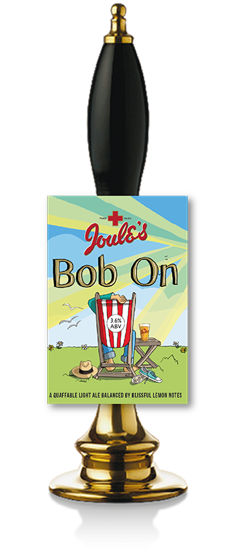 Bob On beer by Joules Brewery