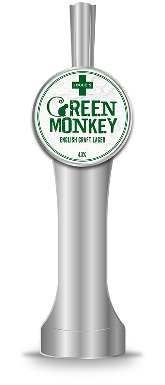 Green Monkey beer by Joules Brewery