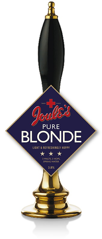 Pure Blonde beer by Joules Brewery