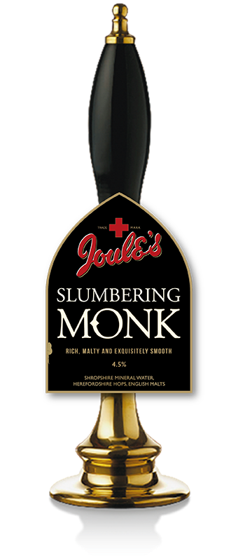Slumbering Monk beer by Joules Brewery