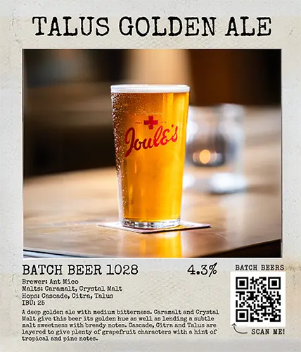 Talus Golden Ale Pump Clip